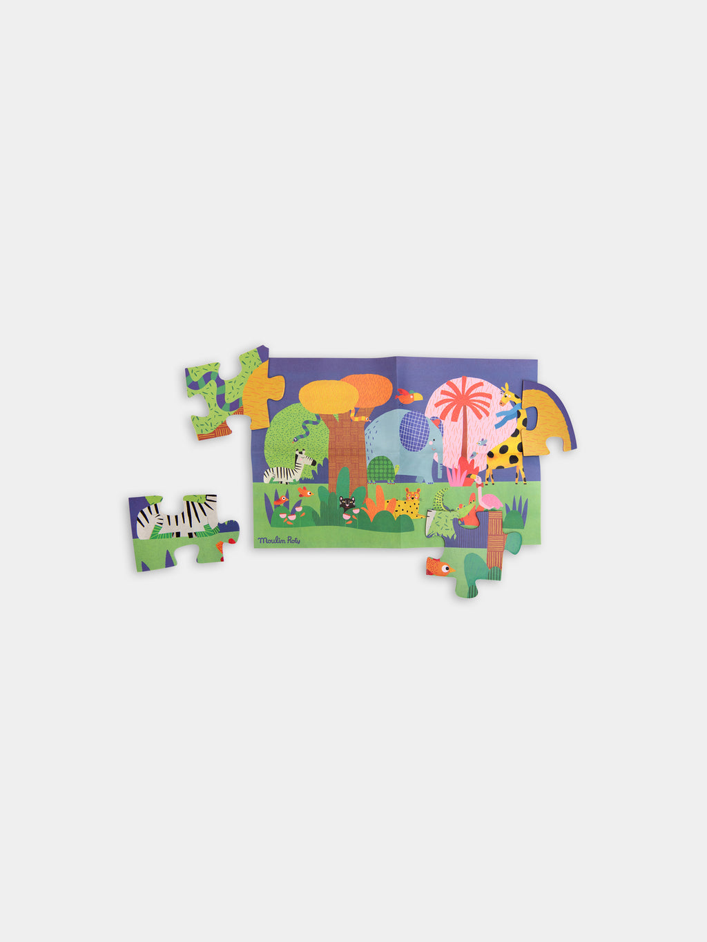 Puzzle géant multicolore pour enfants